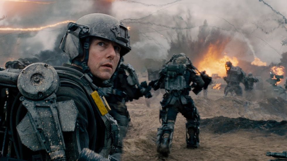 Tom Cruise proves he's smarmy, cocky and surprisingly funny, but a lame Edge of Tomorrow still implodes