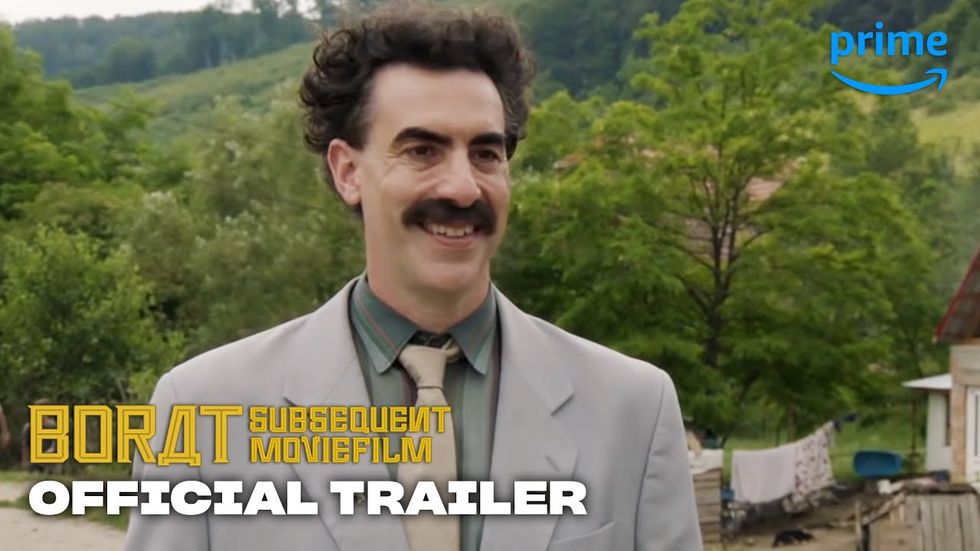 Borat Subsequent Moviefilm reflects 2020 as well as any news coverage