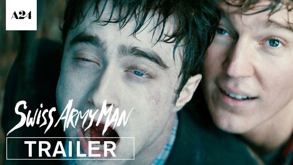 Swiss Army Man’s bizarro premise with life-saving corpse proves totally cathartic