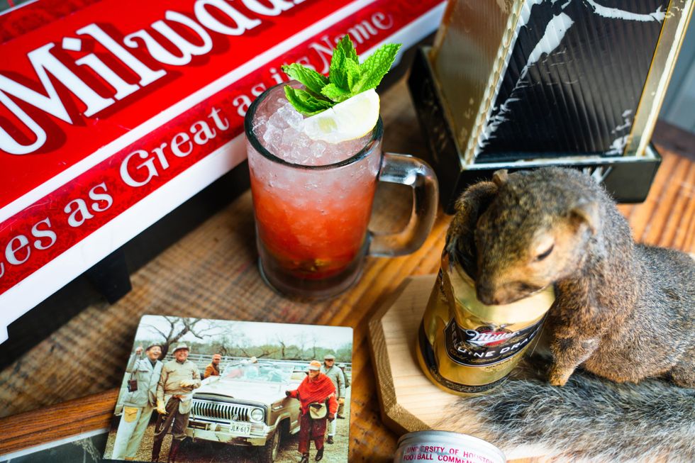 EZ's Liquor Lounge strawberry margarita