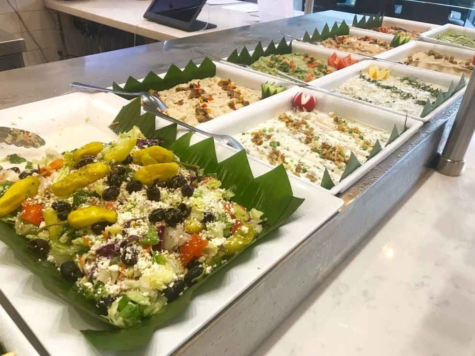 Fadi's Museum District salad bar