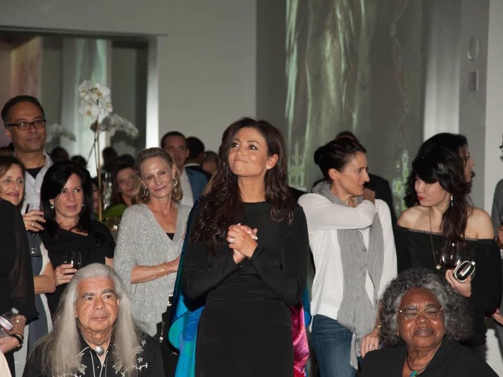 Fadila Kibsgaard at Nomad fundraiser