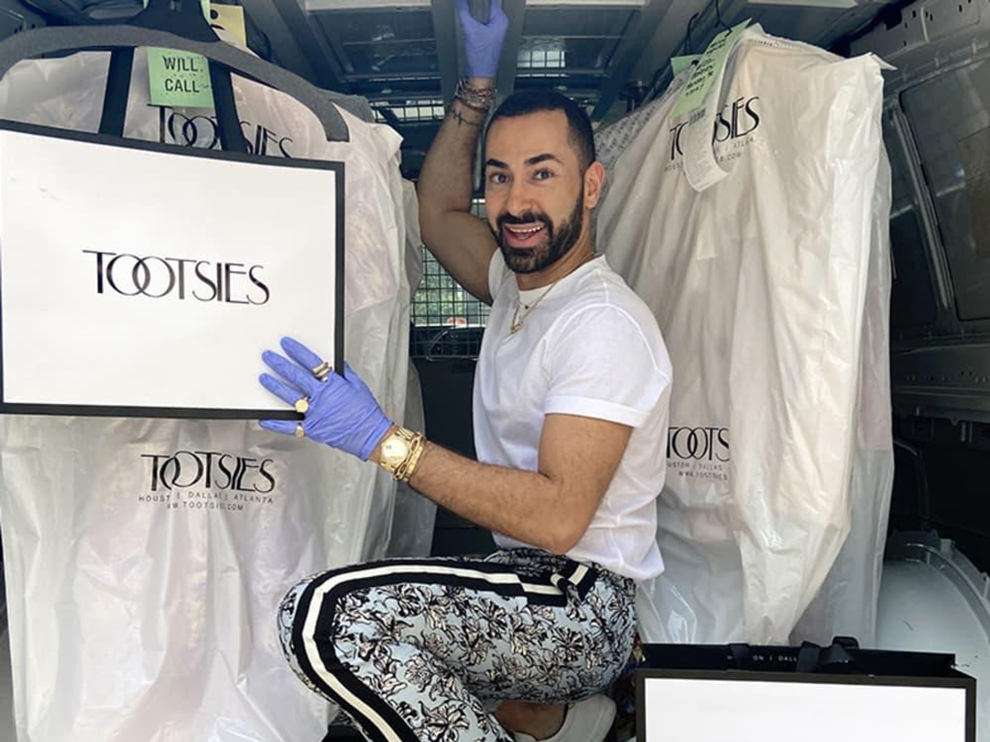 Fady Armanious Tootsies storefront COVID