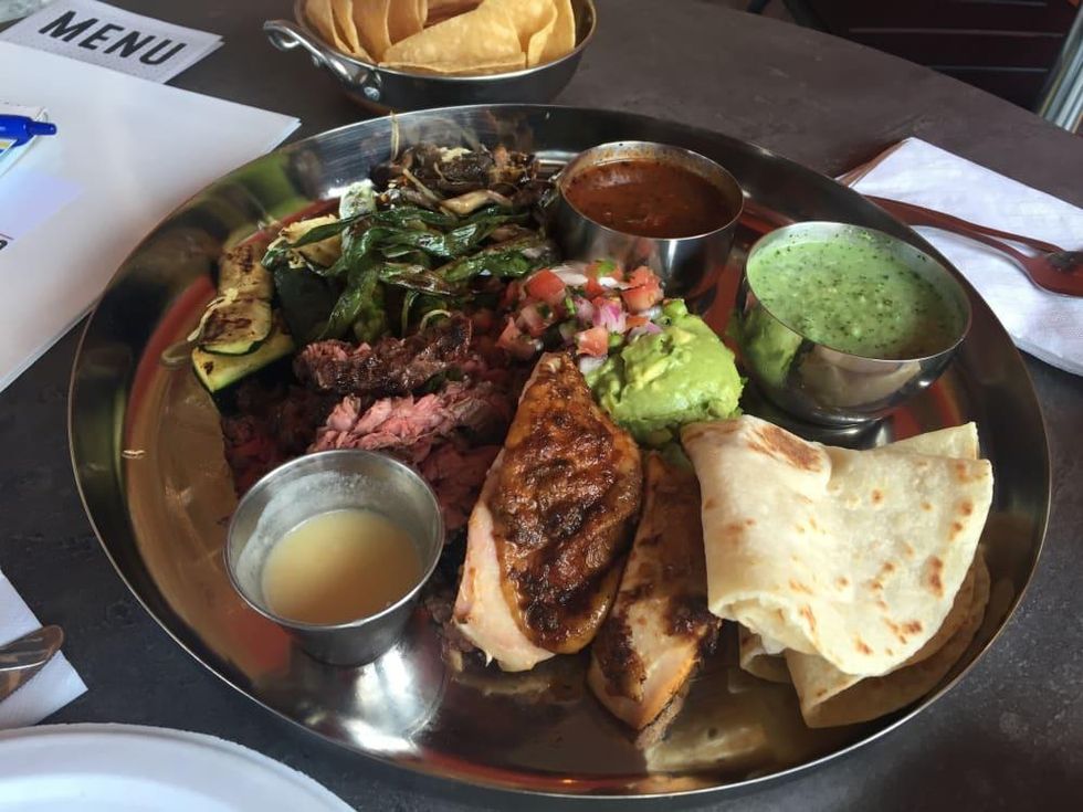 Fajitas A Go Go mixed grill