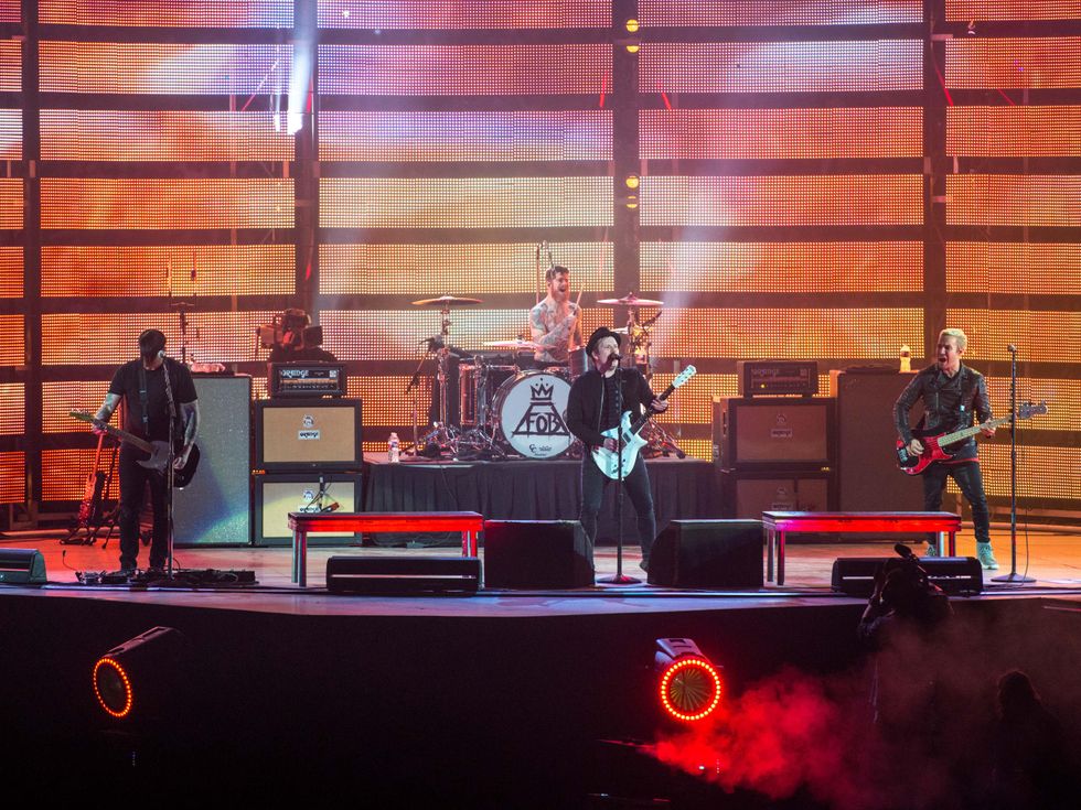 Fall Out Boy at Houston Rodeo March 2015