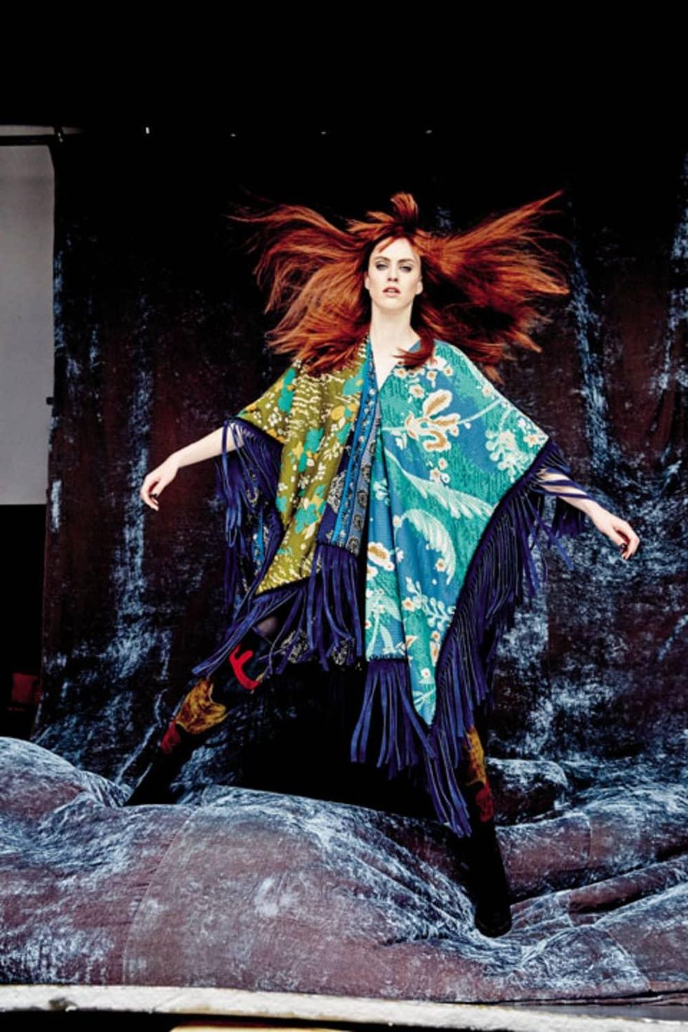 Fall trend La Boheme look from Burberry