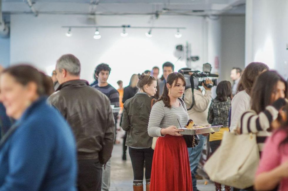 Falliday Leftover Throwdown Crowd