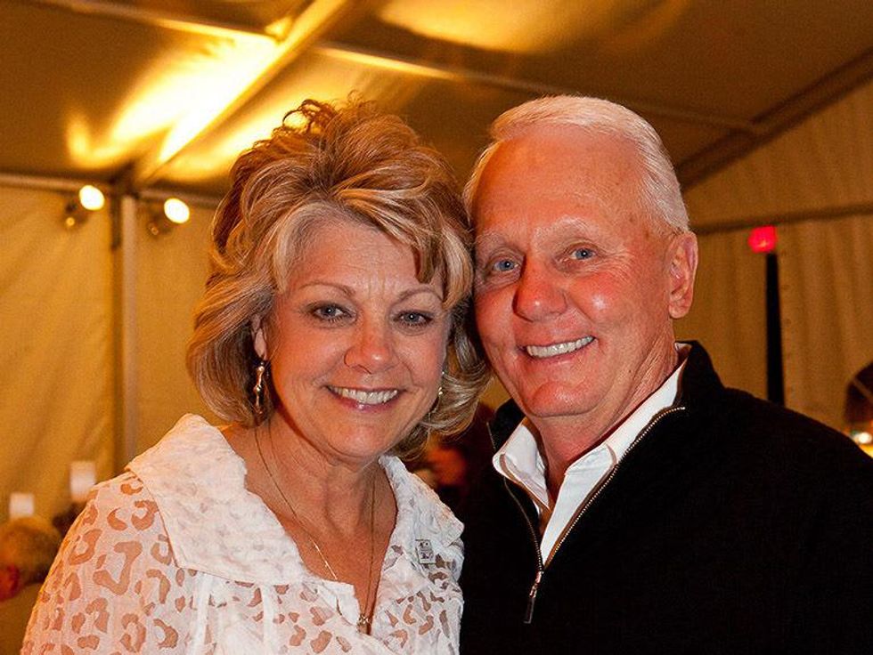 Family Affair at Sugar Land Food & Wine April 2013 Gay Thompson and Sugar Land Mayor Jimmy Thompson