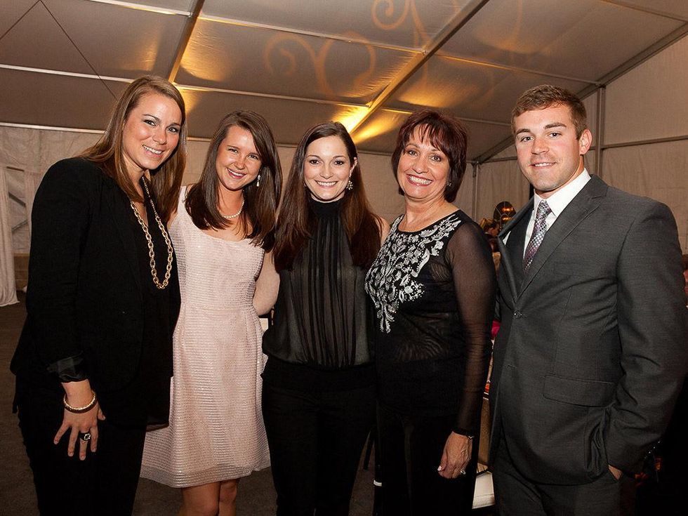Family Affair at Sugar Land Food & Wine April 2013 Kelly Bronsno, Katie Hall, Ashley Lyons, Virginia Vorster and Cody Cooper
