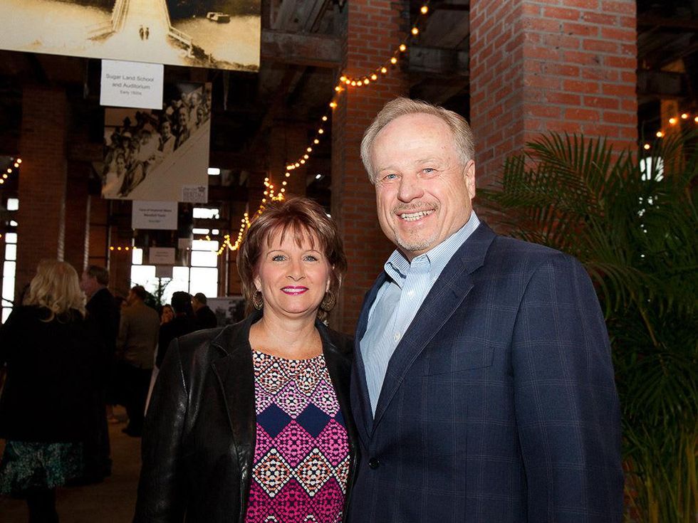 Family Affair at Sugar Land Food & Wine April 2013 Sugar Land City Manager Allen Bogard and wife Clare Bogard