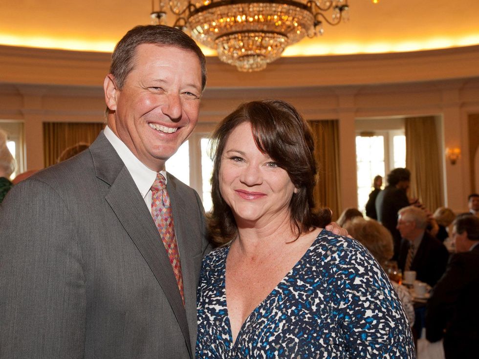 Family Services luncheon, March 2013, David Wuthrich, Tara Wuthrich