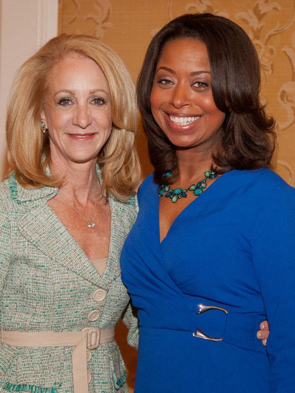 Family Services luncheon, March 2013, Lousie Parsley, Melinda Spaulding