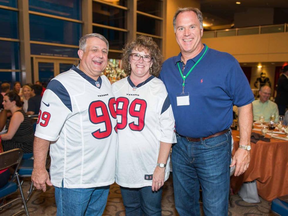Fantasy Football draft 2015 John and Gretchen Hodge, Doug Dawson