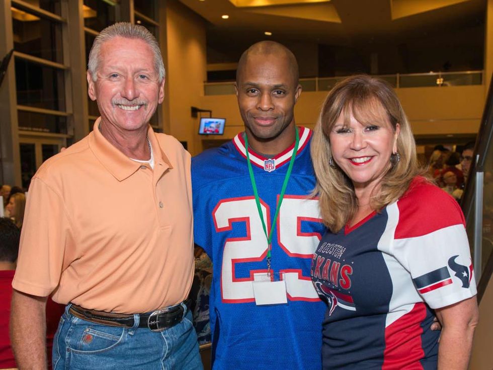 Fantasy Football draft 2015 Thomas Roberts, Donovan Greer, Cyndy Garza Roberts