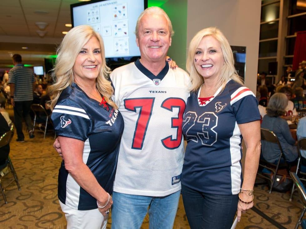 Fantasy Football draft 2015 Vicki and Bill Lehner, Karen DeGeurin
