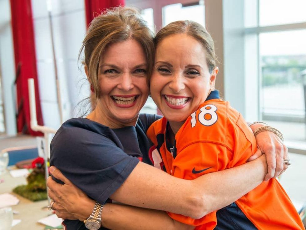 Fantasy Football draft 2015 Wendy Dawson, Elizabeth Harvey