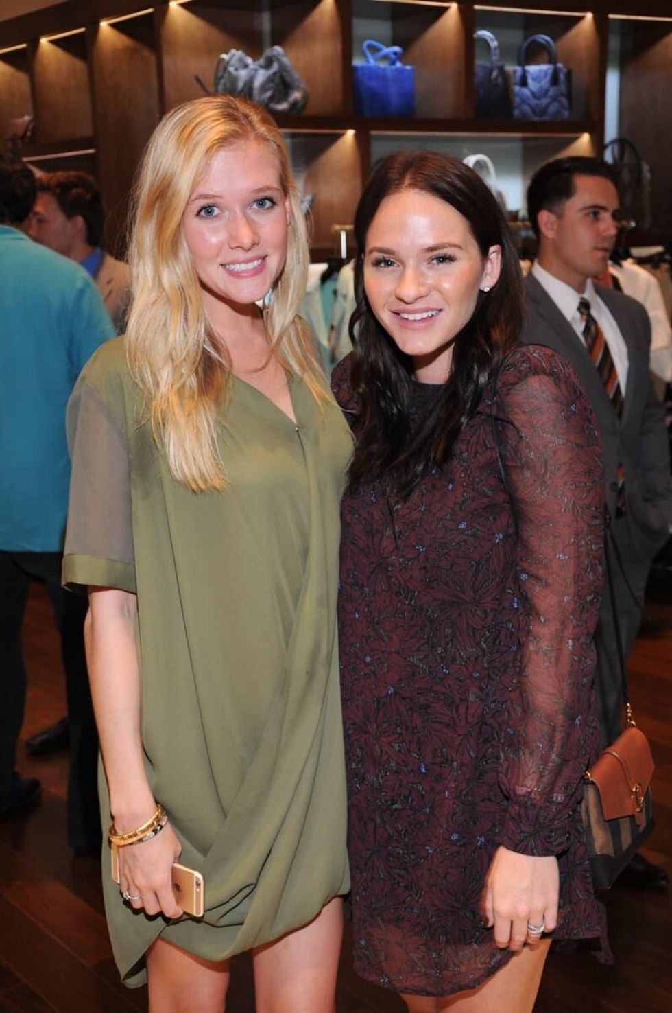 Farrell Lawo, Hannah Swiggard at Elizabeth Anthony Generations of Glamour