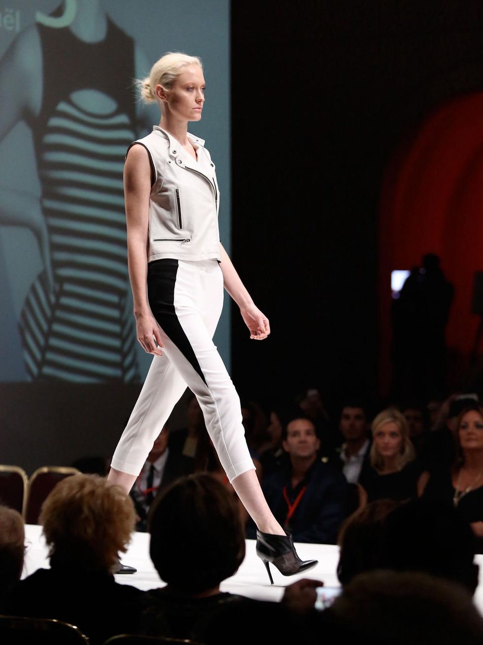 Fashion Houston November 2013 Yigal Azrouel Look 2