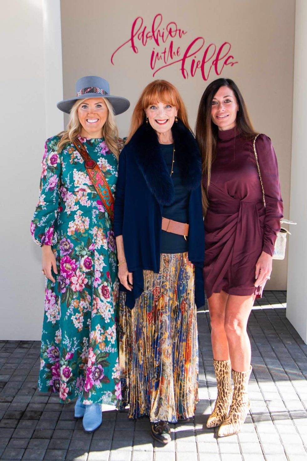 Fashion in the Fields 2019 Amanda Boffone, Gracie Cavnar. Elizabeth Dwyer