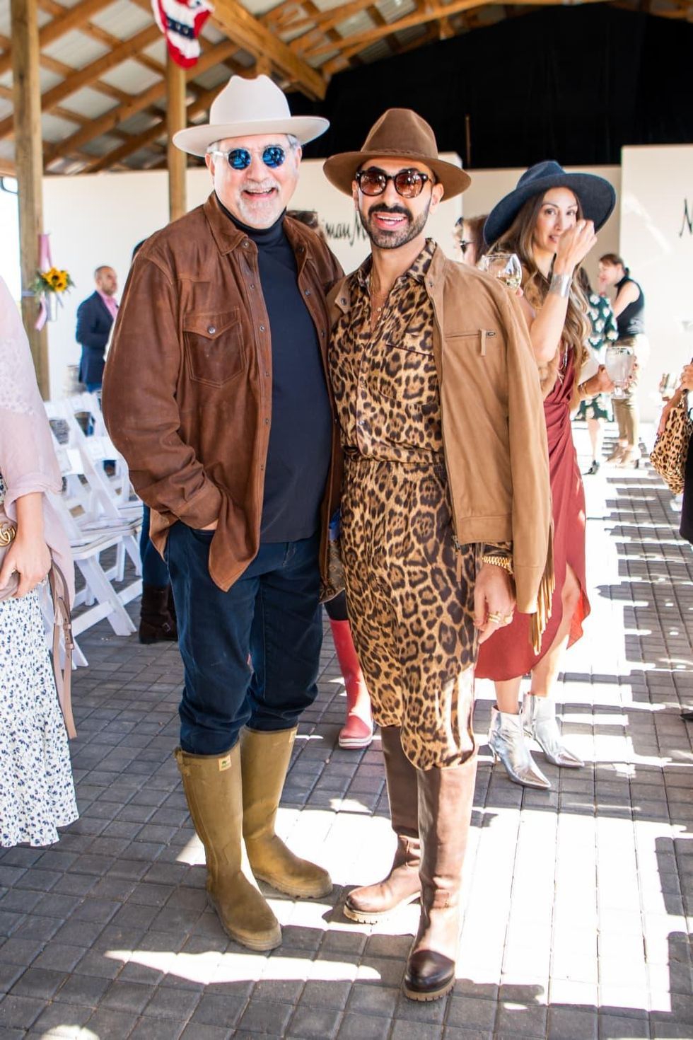 Fashion in the Fields 2019 Bob Cavnar Fady Armanious