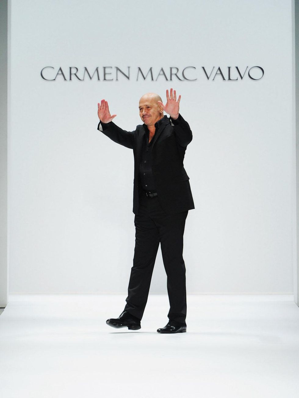 Fashion Week fall 2013, designer Carmen Marc Valvo