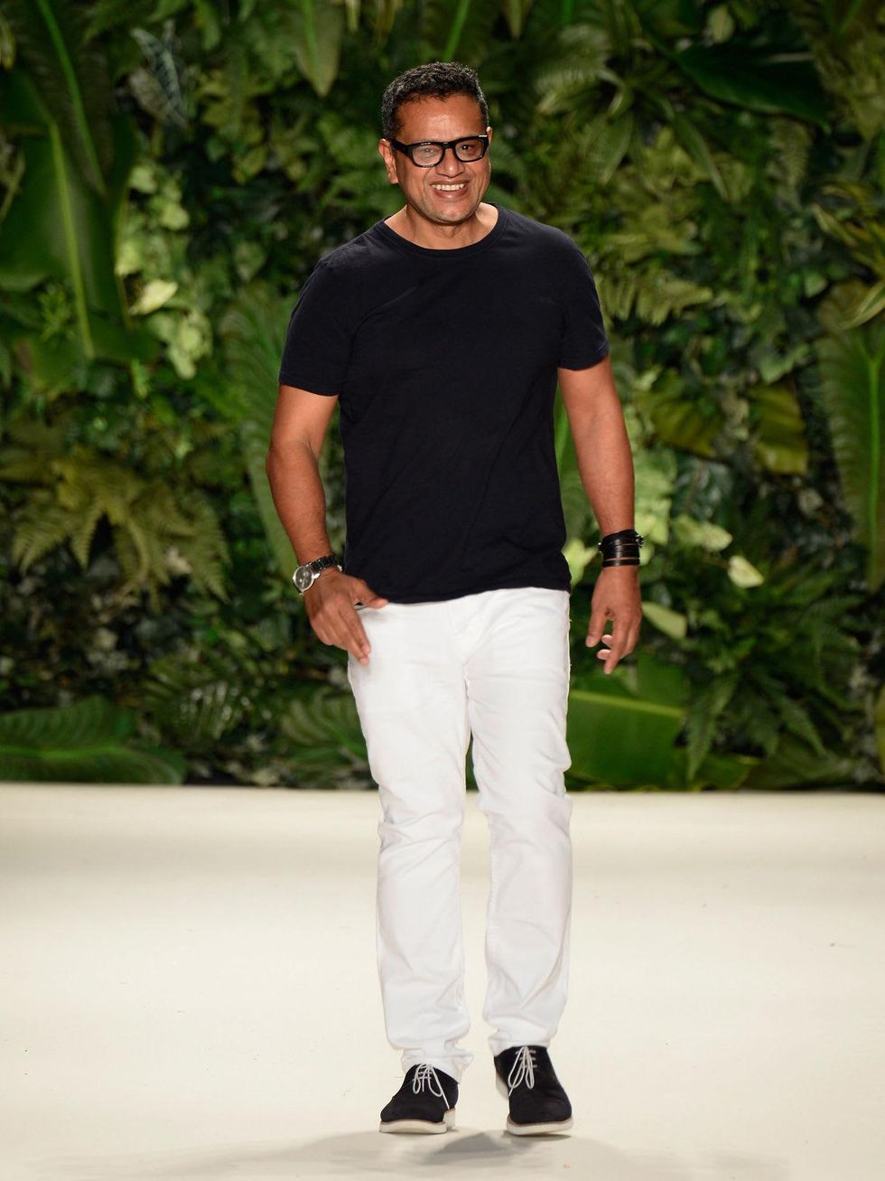 Fashion Week spring 2014 Naeem Khan designer Photo by Frazer Harrison Getty Images for Mercedes-Benz