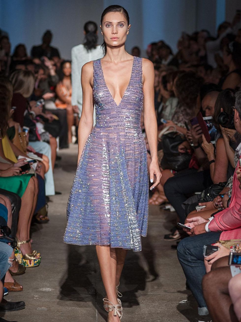 Fashion Week spring 2015 Rolando Santana model