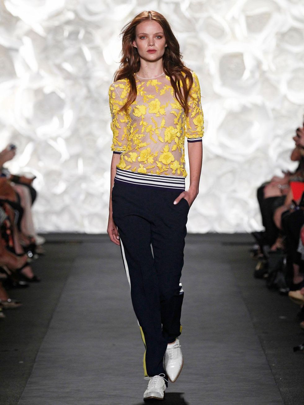 Fashion Week spring summer 2015 Naeem Khan October 2014 LOOK 8