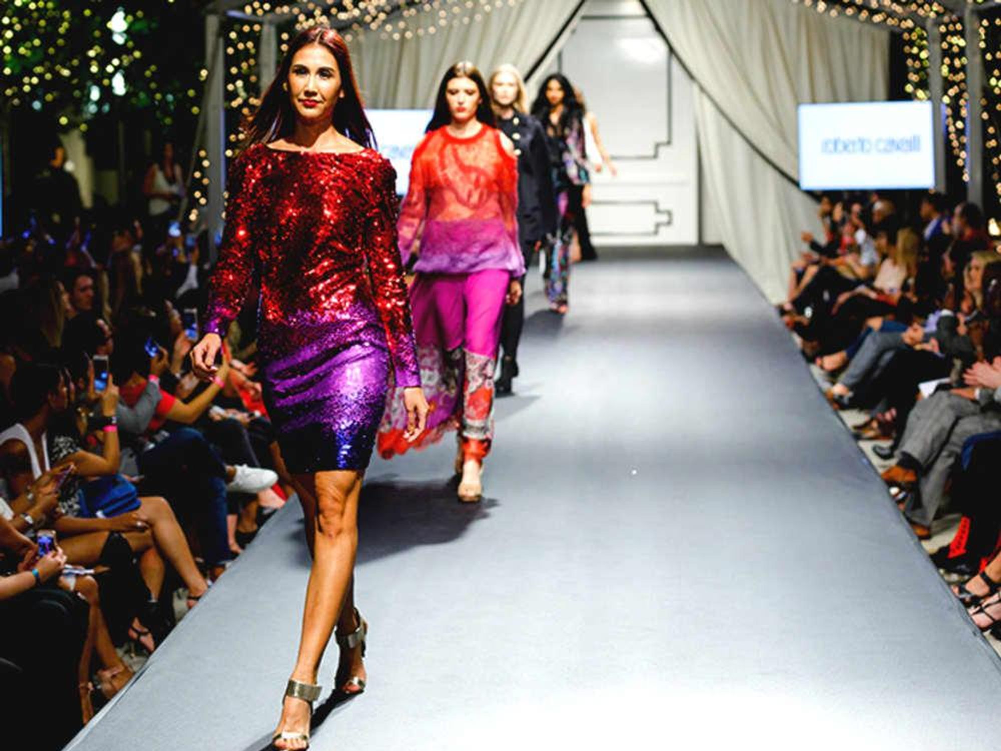 Fashion X Roberto Cavalli runway show