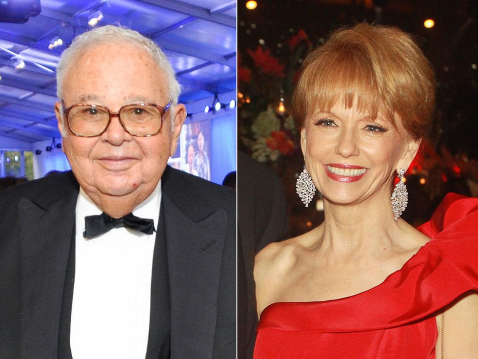 Fayez Sarofim at the Rice University Centennial gala October 2012and Susan Krohn at Memorial Hermann Gala head shots together July 2014