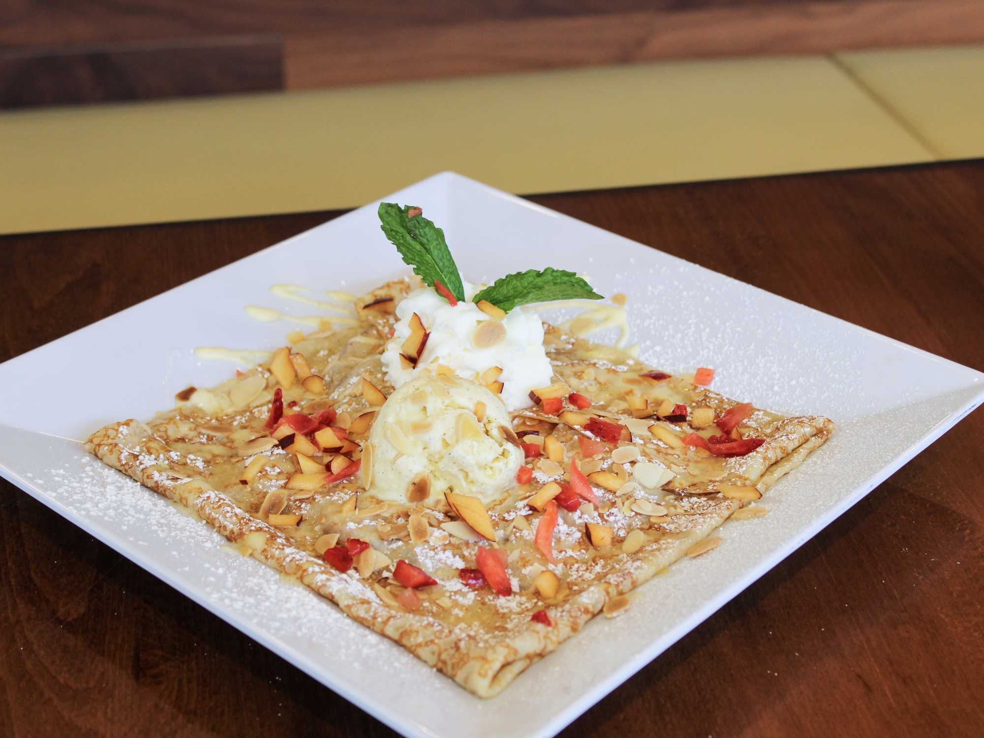 Feelin' Peachy Coco Crepes & Coffee