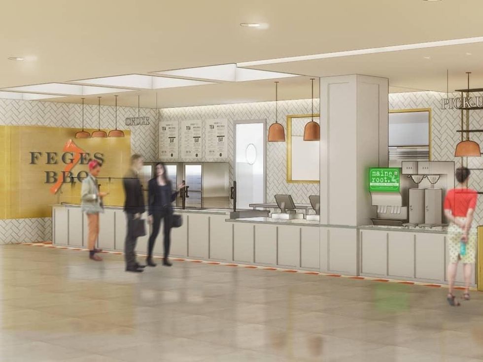 Feges BBQ Greenway Plaza rendering