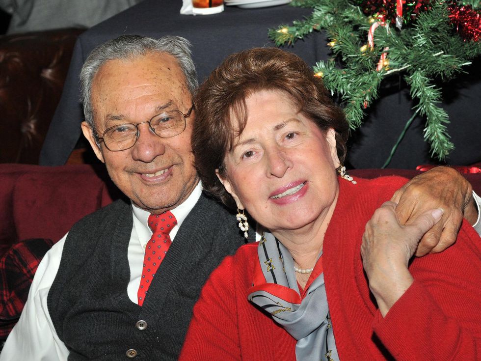 Felix and Irene Fraga at the Mayor's Hispanic Advisory Board Holiday Party December 2013