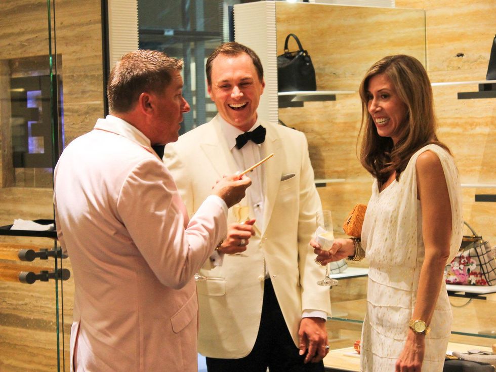 Fendi and CHS event Houston May 2013 Brian Cordes, Andrew Teichman and Kim Freeman