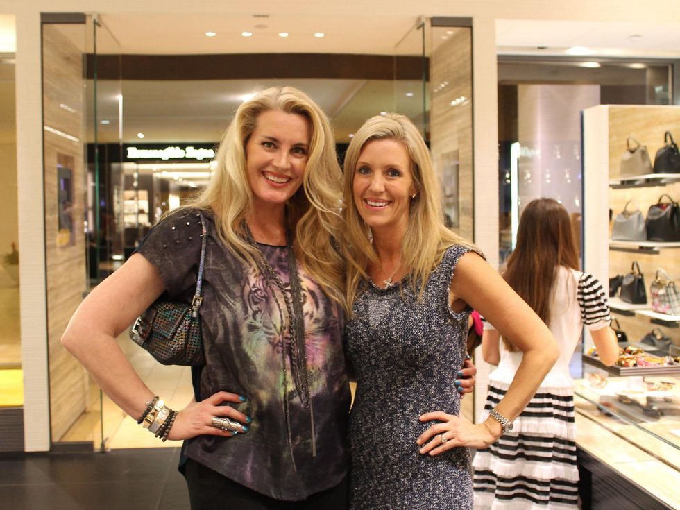 Fendi and CHS event Houston May 2013 Kimberly DeLape and Michelle Smith