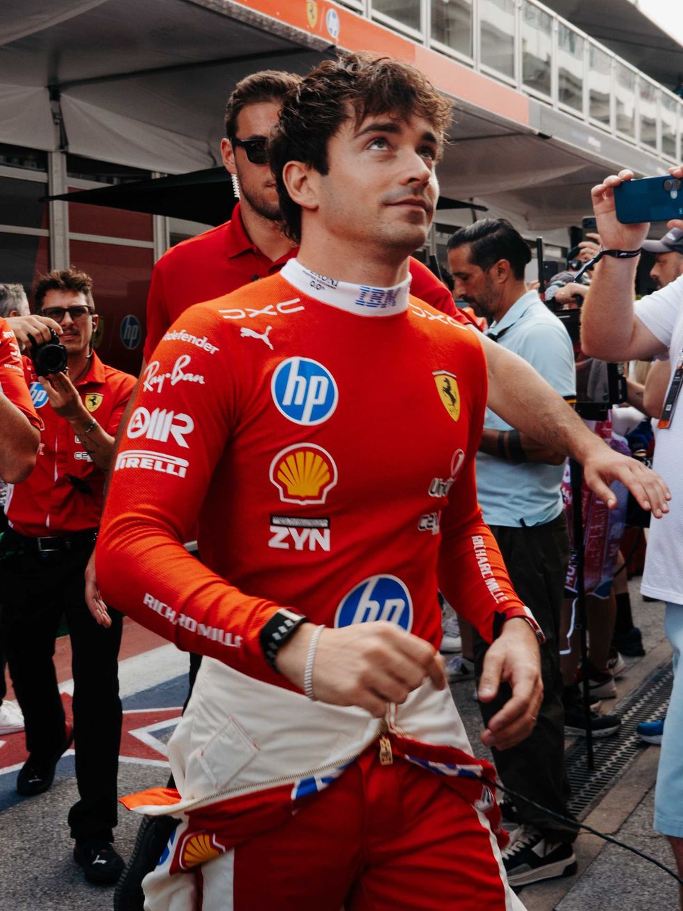 Ferrari driver Charles Leclerc secured P2 during the race on Sunday.