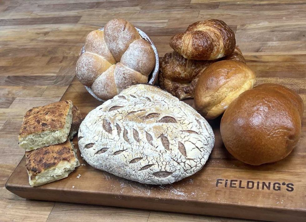 Fielding's Steak bread and pastries