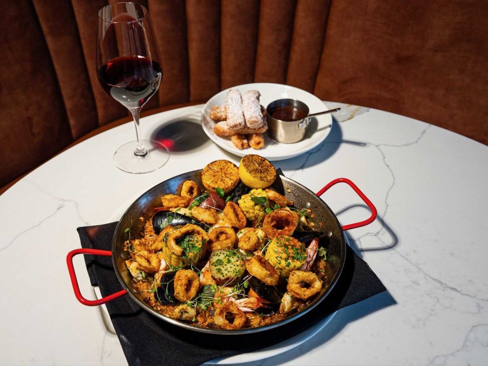 Fielding's Steak paella