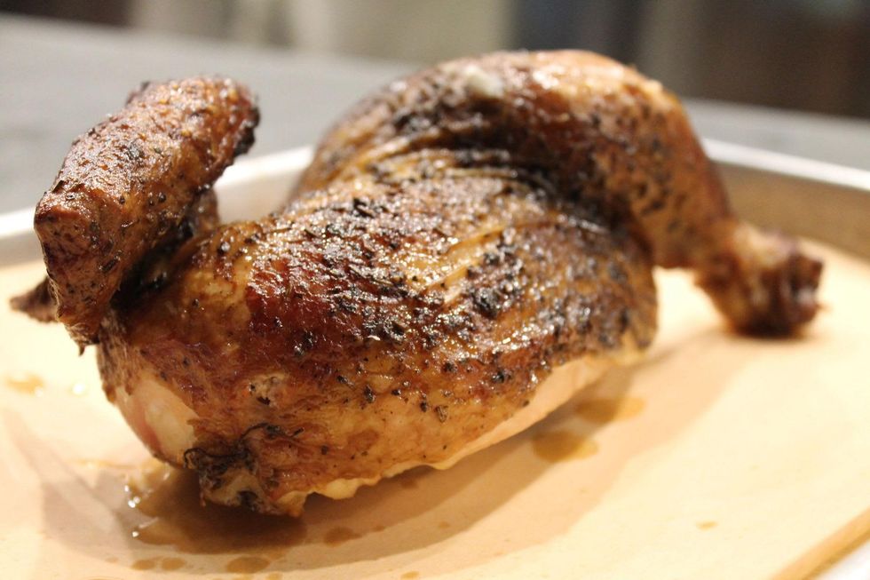 Fielding's Wood Grill roasted chicken