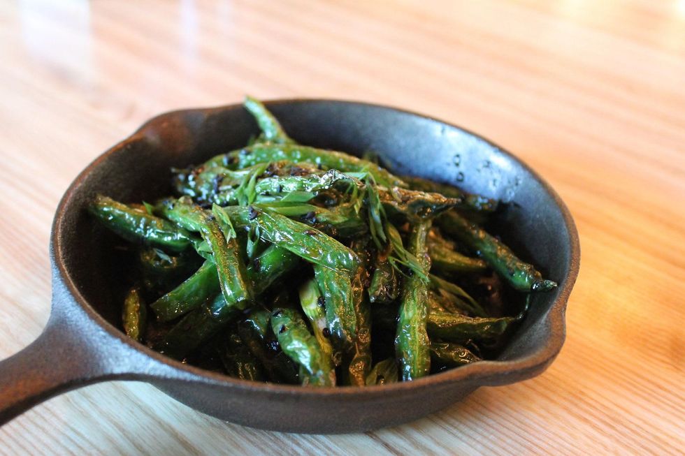 Fielding's Wood Grill sesame green beans