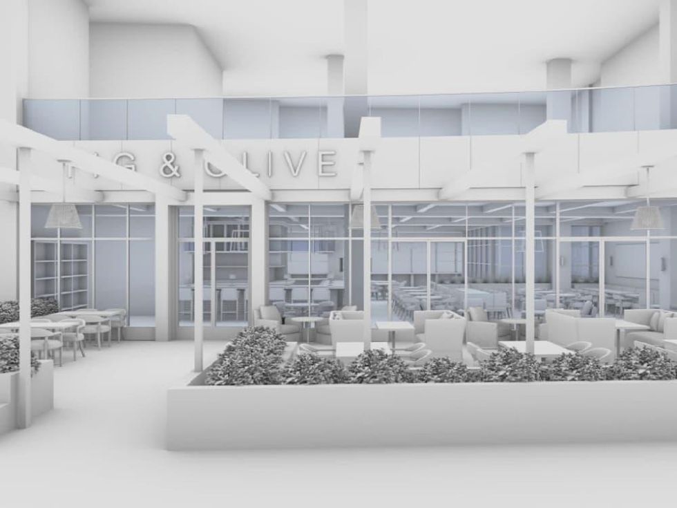 Fig & Olive Galleria rendering