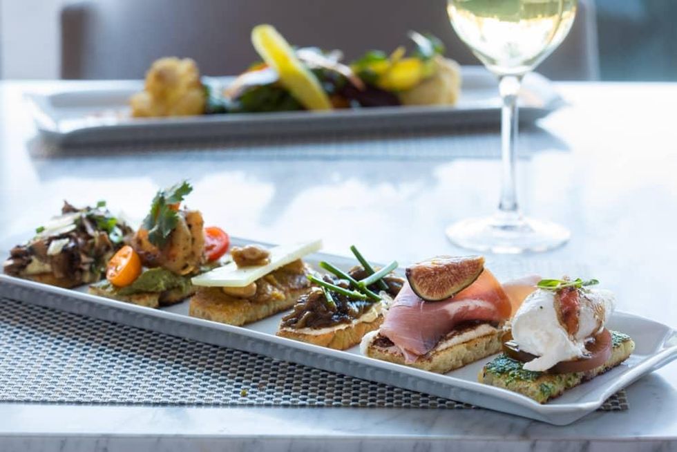 Fig & Olive signature crostini