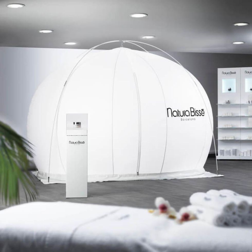 File photo of Natura Bisse oxygen facial bubble