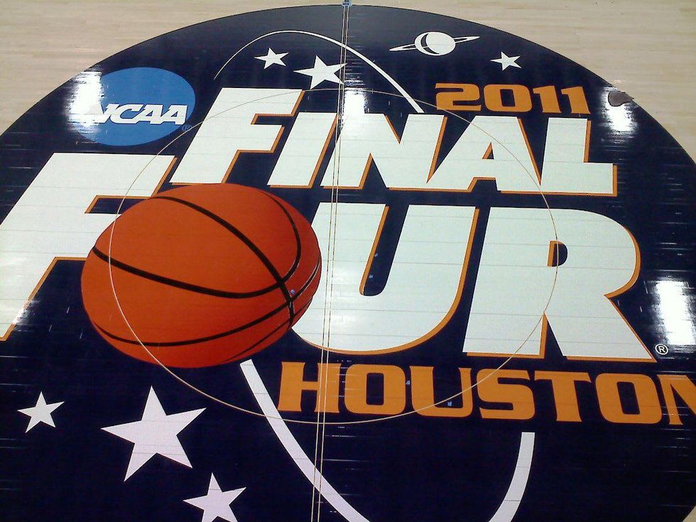 Final Four floor logo