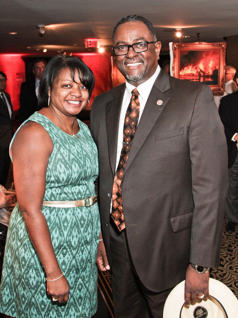 Fire Fighters Foundation dinner Elaine Jackson and Hon. Frank Jackson