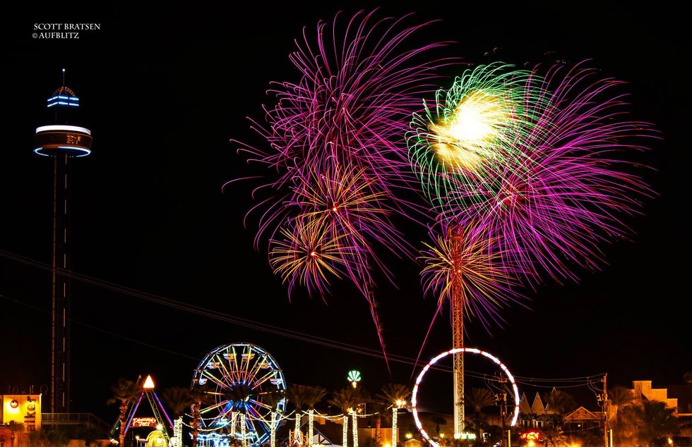Fireworks at Kemah Boardwalk