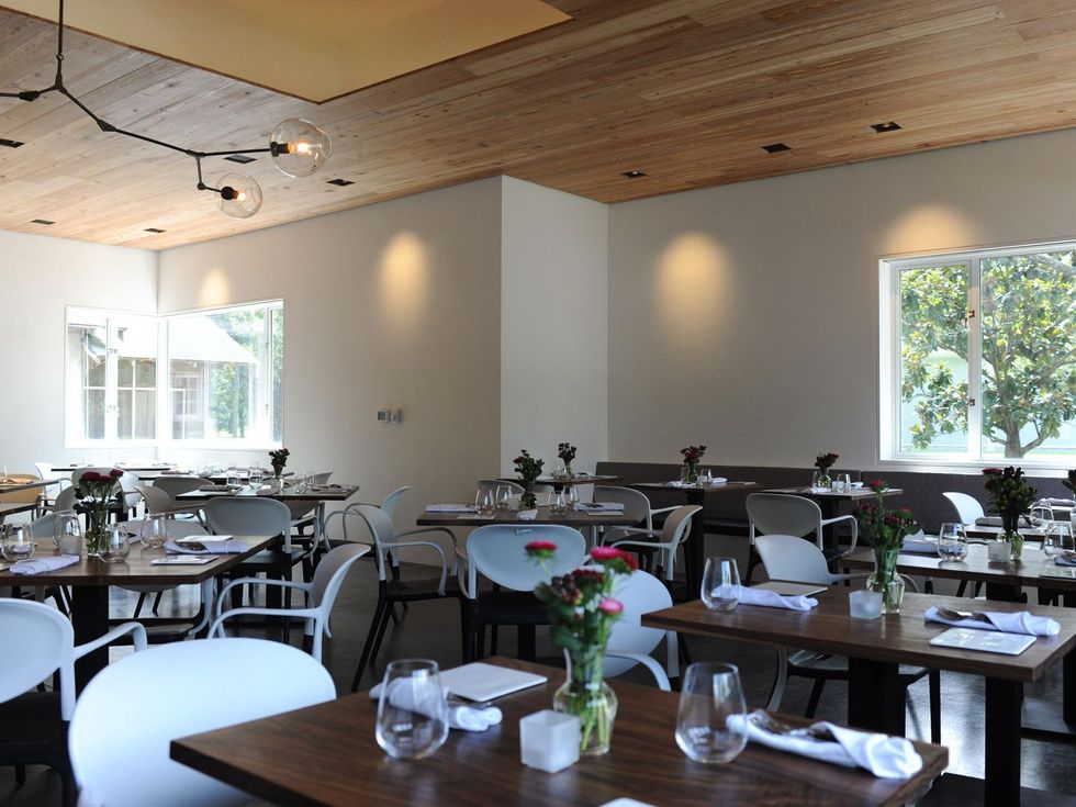First taste at Bistro Menil September 2014 interior
