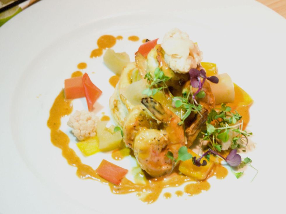 FIsh and the Knife barbecue shrimp