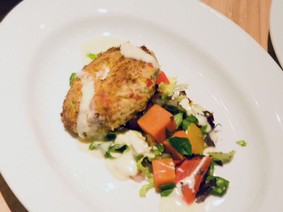 Fish and The Knife Crab Cake