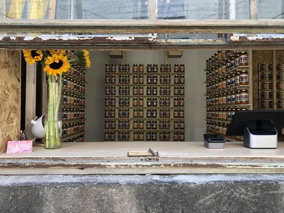 Fix & Fogg peanut butter window